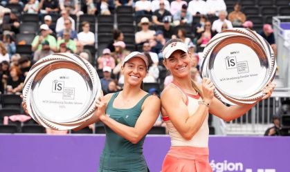 Luisa Stefani conquista título de duplas no WTA de Estrasburgo