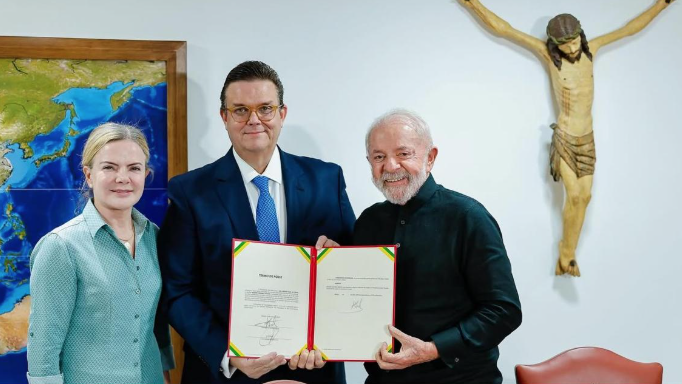 Lula, Wolney e Gleisi