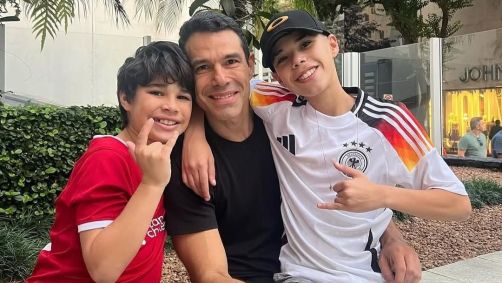 Marcus Buaiz é pai de dois filhos, João Francisco e José Marcus