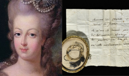 Medalhão com mecha de cabelo de Maria Antonieta é leiloado por R$ 62 mil