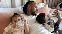 Bruna Biancardi e Amanda Kimberlly mostram fotos de filhas com Neymar; veja