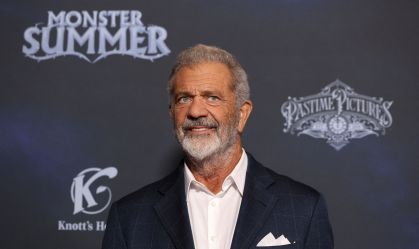 Ator Mel Gibson em evento em Los Angeles