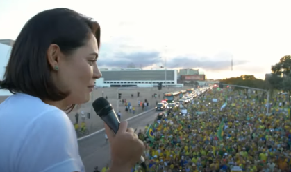 Michelle agradece a Fux por voto "sensato" para caso de Débora Rodrigues