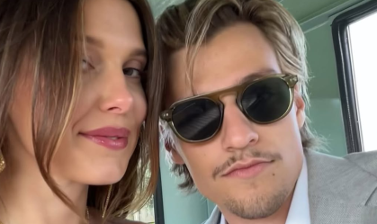 Millie Bobby Brown se declara ao marido Jake Bongiovi, o filho de Bon Jovi