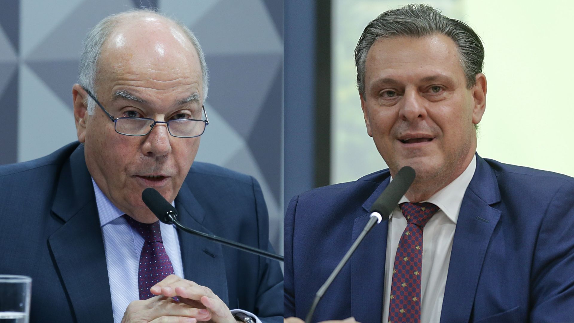 Mauro Vieira e Carlos Fávaro