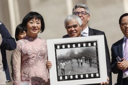"Menina do Napalm" tornou-se um símbolo de posição à Guerra do Vietnã