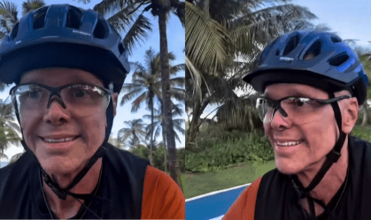 Netinho voltou aos exercícios físicos enquanto trata câncer