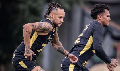 Neymar titular? Santos encerra preparação para enfrentar o CRB