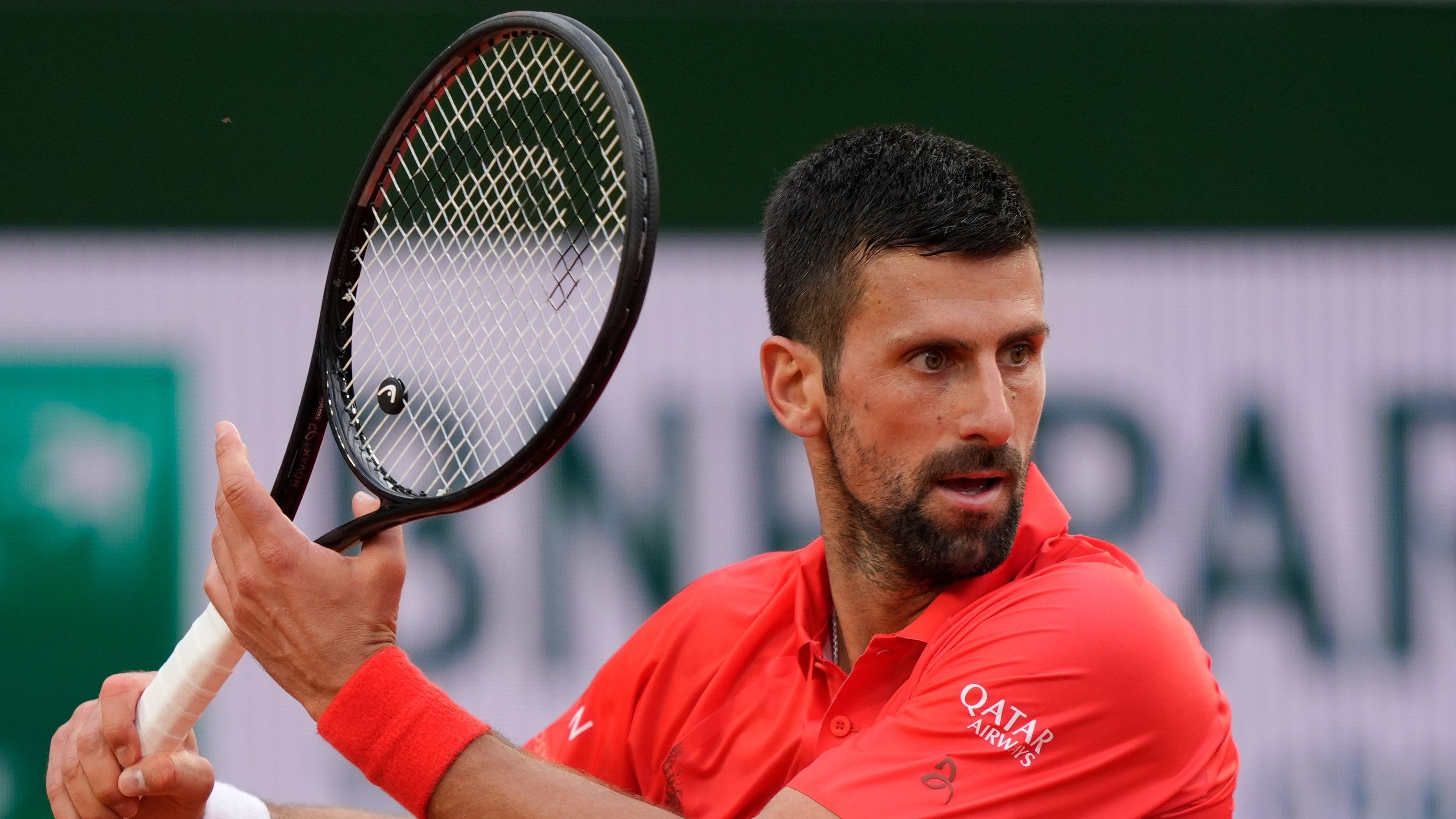 Novak Djokovic bateu o francês Corentin Moutet na segunda rodada de Roland Garros