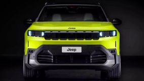 Dianteira do Jeep Compass com as sete fendas