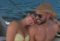 Diogo Nogueira posa com Paolla Oliveira: "Melhor coisa que existe é o amor"