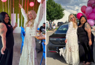 Paris Hilton presenteia fã com carro novo após incêndio: "Fada madrinha"