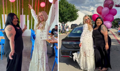 Paris Hilton presenteia fã com carro novo após incêndio: "Fada madrinha"