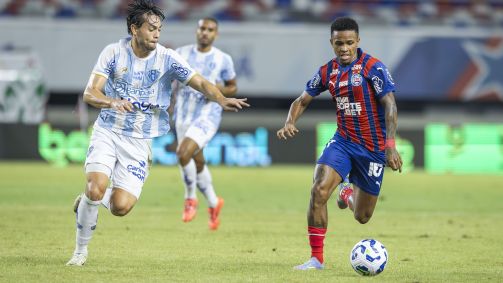 Lance de Paysandu 0 x 1 Bahia pela terceira fase da Copa do Brasil