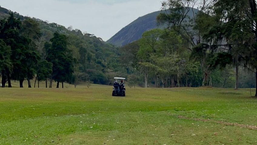 Petrópolis Golf and Country Club onde foram gravadas do céu em "A Viagem" • Facebook/Petrópolis Golf and Country Club