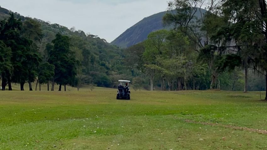 Petrópolis Golf and Country Club onde foram gravadas do céu em "A Viagem" • Facebook/Petrópolis Golf and Country Club