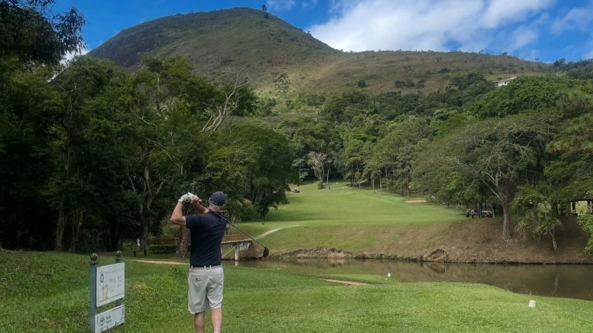 Petrópolis Golf and Country Club onde foram gravadas do céu em "A Viagem" • Facebook/Petrópolis Golf and Country Club