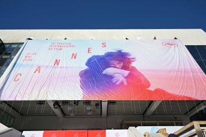 Poster do 78º Festival de Cannes é colocado neste domingo