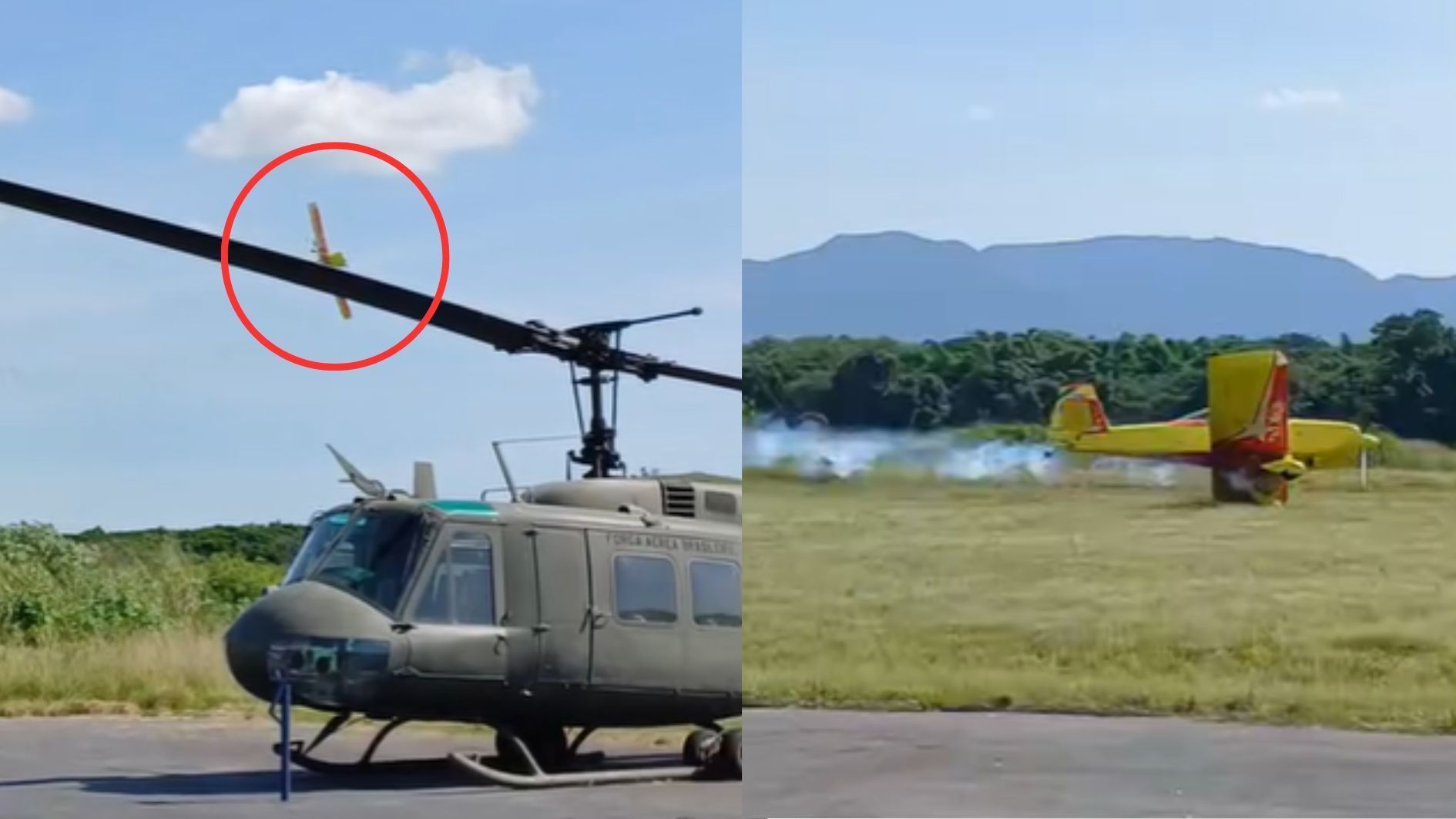 pouso de emergência rj