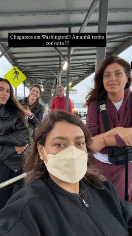 Preta Gil compartilhou que chegou nos Estados Unidos para nova fase de seu tratamento • Instagram/Preta Gil