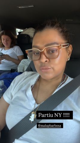 Preta Gil compartilhou que estava a caminho de Nova York, nos Estados Unidos • Instagram/Preta Gil