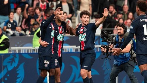 PSG conquistou a Copa da França contra o Reims