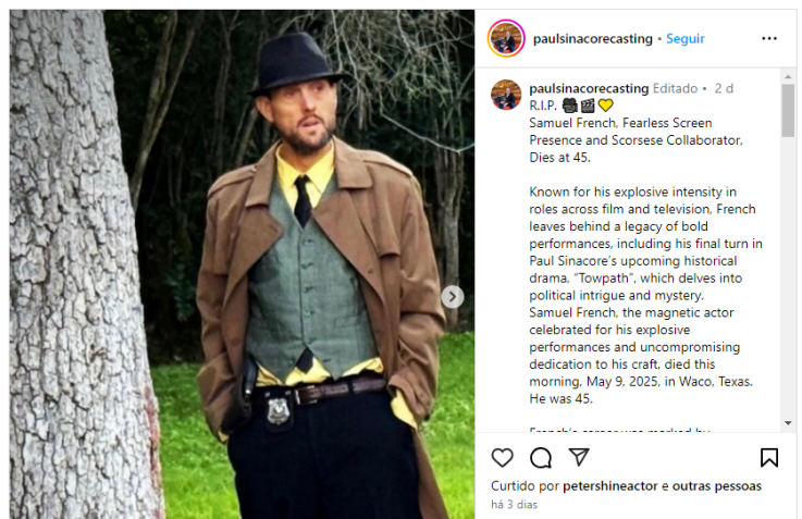 • Paul Sinacore/Instagram