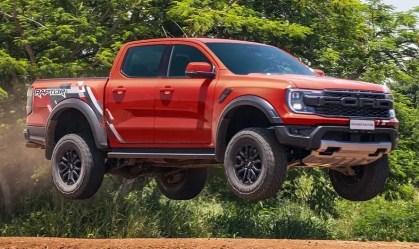 Ranger Raptor: a própria marca divulga capacidade de "voar" da picape