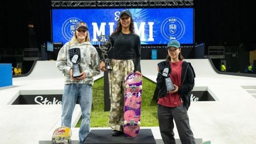 Rayssa Leal venceu a etapa de Miami da SLS