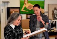 Regina Duarte e Carolina Ferraz se reencontram após cinco anos