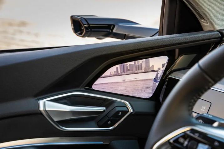 Retrovisor do Audi e-tron • Audi/Divulgação
