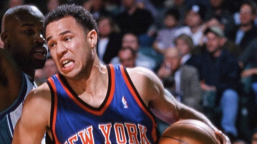 Rick Brunson em partida do Knicks em 1999 • Foto: Reprodução