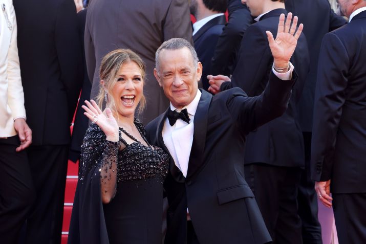 Rita Wilson and Tom Hanks em 2023 • Max Cisotti/Dave Benett/Getty Images