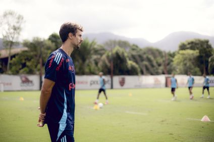 Rodrigo Caio é o novo auxiliar técnico do Flamengo