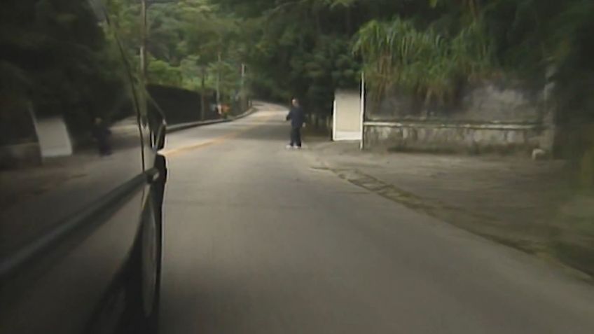 Estrada da Gávea, onde ficava a mansão de Otavio Jordão de "A Viagem" (1994) • Reprodução/Globoplay