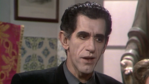 Rui Rezende como professor Astromar Junqueira em "Roque Santeiro" (1985)