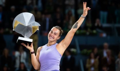Sabalenka bate Coco Gauff e conquista o título do Madrid Open