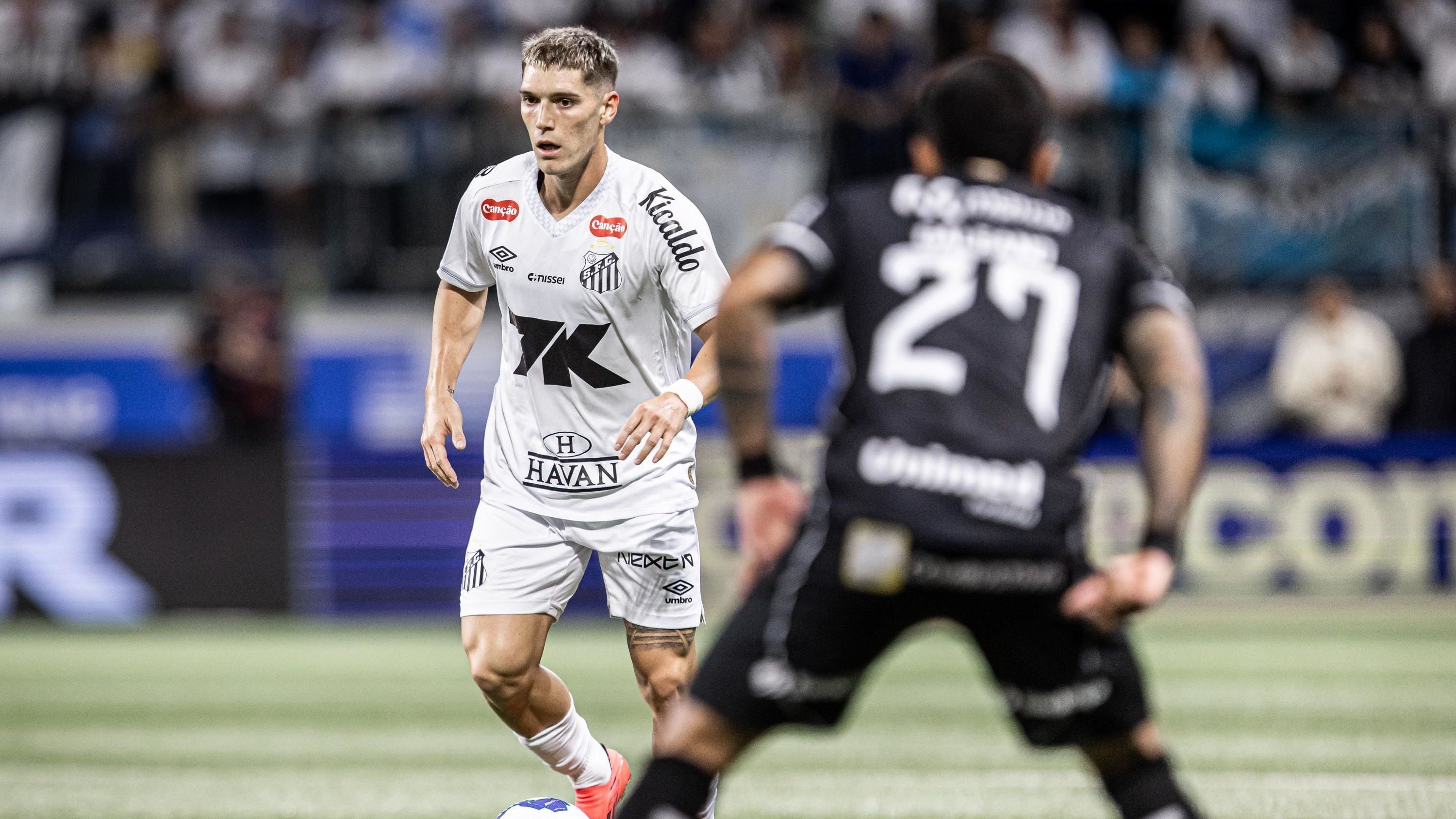 Lance de Santos x Ceará pelo Brasileirão