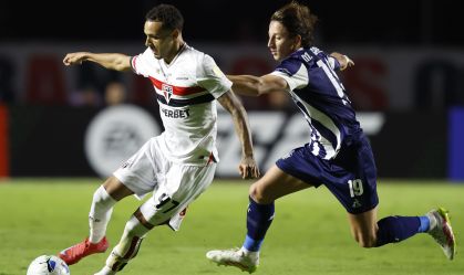 Luciano decide, e São Paulo vence Talleres pela Libertadores