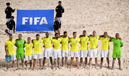 Presidente da CBF parabeniza Seleção pelo hepta no futebol de areia