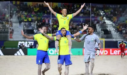 Brasil x Espanha: onde assistir à Copa do Mundo de Futebol de Areia