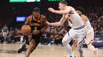 Shai enfrenta Braun em lance da NBA