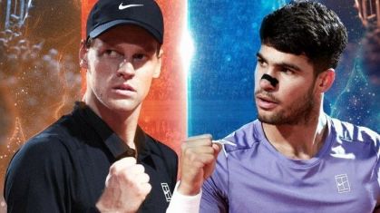 Jannik Sinner e Carlos Alcaraz fazem a final em Roma