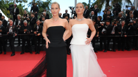 Sobrinhas gêmeas de Lady Di posam juntas no Festival de Cannes