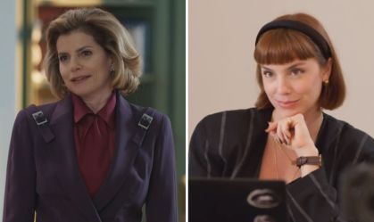 Odete Roitman (Debora Bloch) e Solange Duprat (Alice Wegmann)