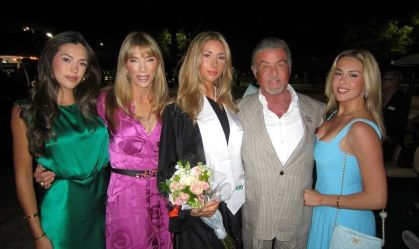 stallone filhas e esposa