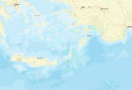 Terremoto de magnitude 6,3 atinge ilha na Grécia, diz agência