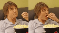 Tom Cruise diz que pessoas reclamaram da forma como ele come pipoca