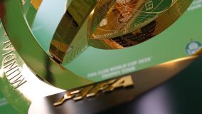 Troféu do Mundial de Clubes da Fifa no Palmeiras