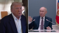 Trump diz que "Putin está brincando com fogo"